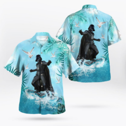 Star Wars Darth Vader Surfing 02 - Hawaiian Shirt - Dream Art Europa