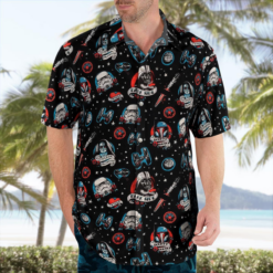 Star Wars Darth Vader Storm Trooper Dark Side Black - Hawaiian Shirt - Dream Art Europa