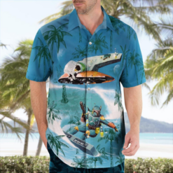 Boba Fett The Mandalorian Surfing - Hawaiian Shirt - Dream Art Europa