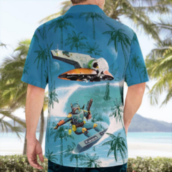 Boba Fett The Mandalorian Surfing - Hawaiian Shirt - Dream Art Europa