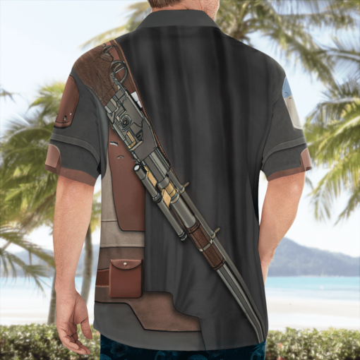 Cosplay Beskar Hawaiian Shirt