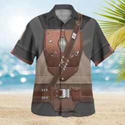 Cosplay Beskar Hawaiian Shirt