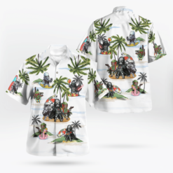 Vader Boba Fett Trooper Summer Time Hawaiian Shirt - White - Dream Art Europa