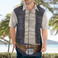 Han Solo Cosplay Hawaiian Shirt - Dream Art Europa