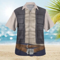 Han Solo Cosplay Hawaiian Shirt