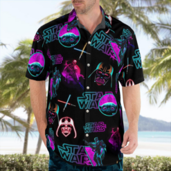 Neon Star Wars - Hawaiian Shirt - Dream Art Europa