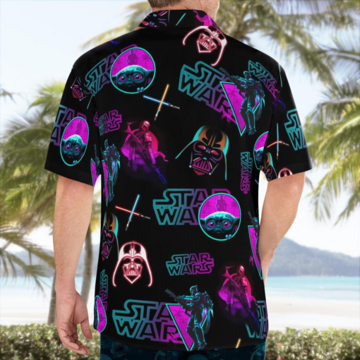 Neon Star Wars - Hawaiian Shirt