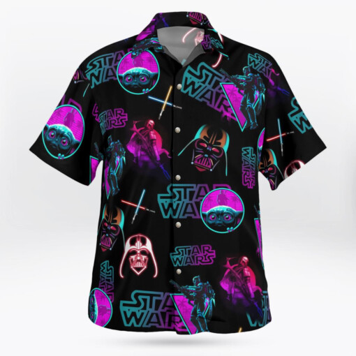 Neon Star Wars - Hawaiian Shirt