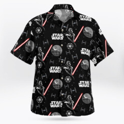 Star Wars Darth Vader With Light Saber - Hawaiian Shirt - Dream Art Europa