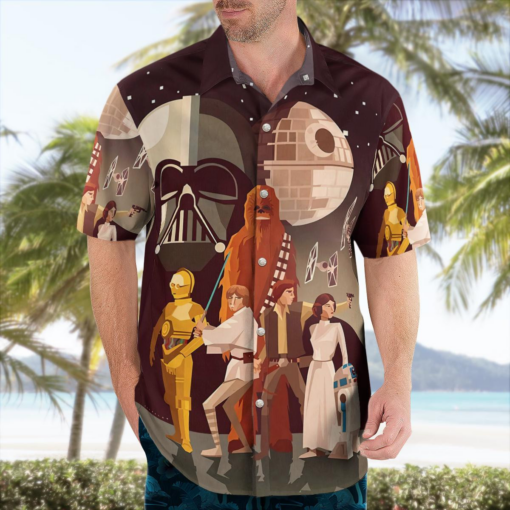 Summer Star Wars Rebel - Hawaiian Shirt