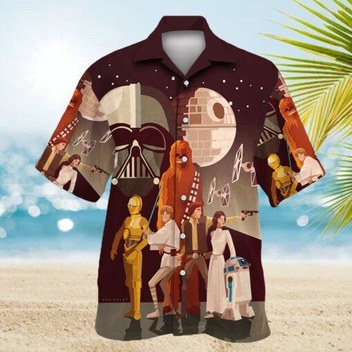 Summer Star Wars Rebel - Hawaiian Shirt