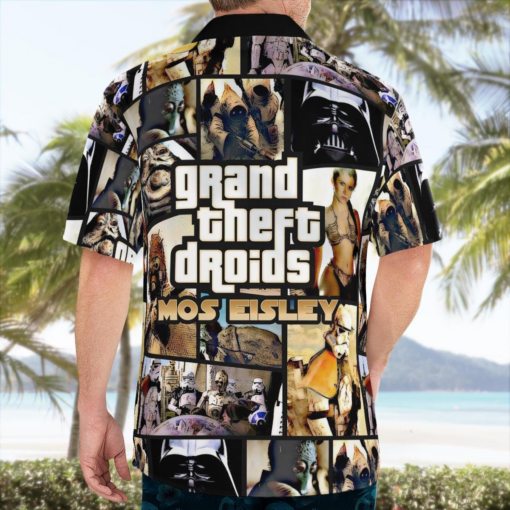 Star Wars Grand Theft Droids Mos Eisley - Hawaiian Shirt