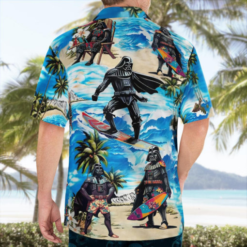 Darth Vader Star Wars Surfing - Hawaiian Shirt