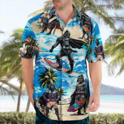 Darth Vader Star Wars Surfing - Hawaiian Shirt - Dream Art Europa