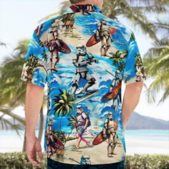 Stormtrooper Star Wars Surfing - Hawaiian Shirt - Dream Art Europa