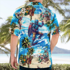 Boba Fett Star Wars Surfing - Hawaiian Shirt - Dream Art Europa