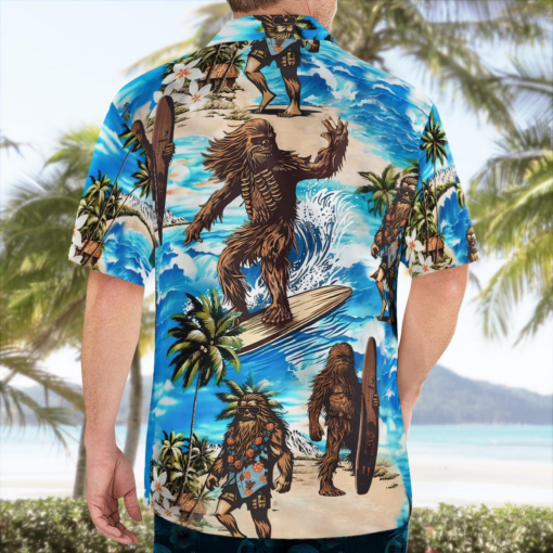 Star Wars Chewbacca Surfing - Hawaiian Shirt