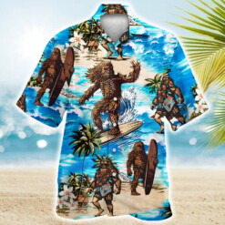 Star Wars Chewbacca Surfing - Hawaiian Shirt