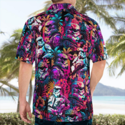 St Star Wars Synthwave - Hawaiian Shirt - Dream Art Europa