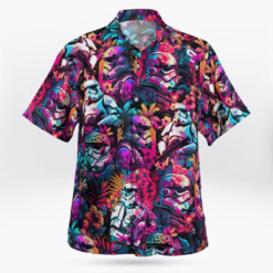 St Star Wars Synthwave - Hawaiian Shirt - Dream Art Europa