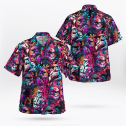 St Star Wars Synthwave - Hawaiian Shirt - Dream Art Europa