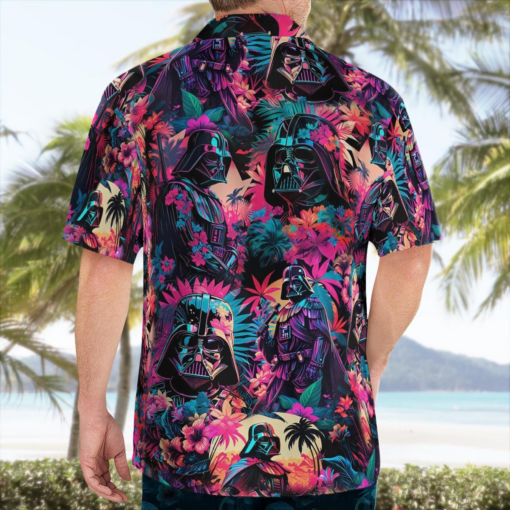 Darth Vader Star Wars Synthwave - Hawaiian Shirt