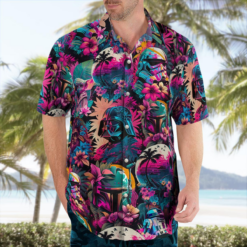 Special Star Wars Synthwave 02 - Hawaiian Shirt - Dream Art Europa