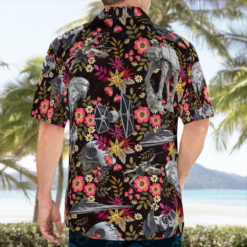 Imperial At-At Walker Tropical Flowers - Hawaiian Shirt - Dream Art Europa