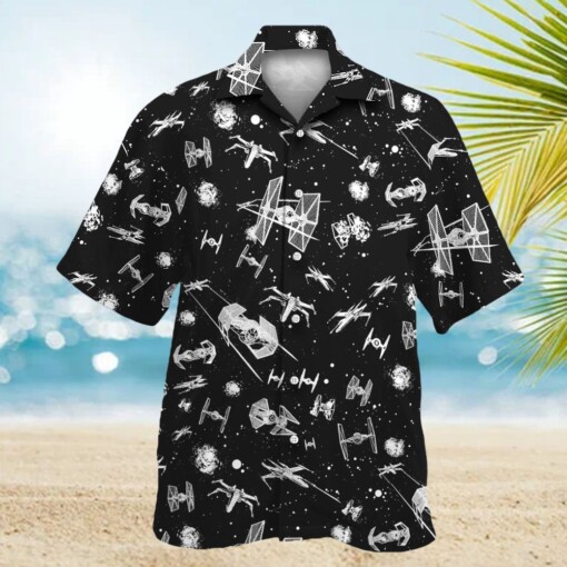 Star Wars Spacecraft Pattern - Hawaiian Shirt