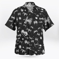 Star Wars Spacecraft Pattern - Hawaiian Shirt - Dream Art Europa