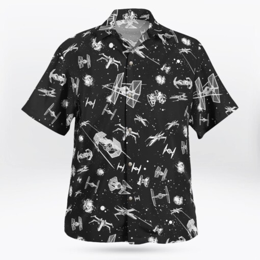 Star Wars Spacecraft Pattern - Hawaiian Shirt