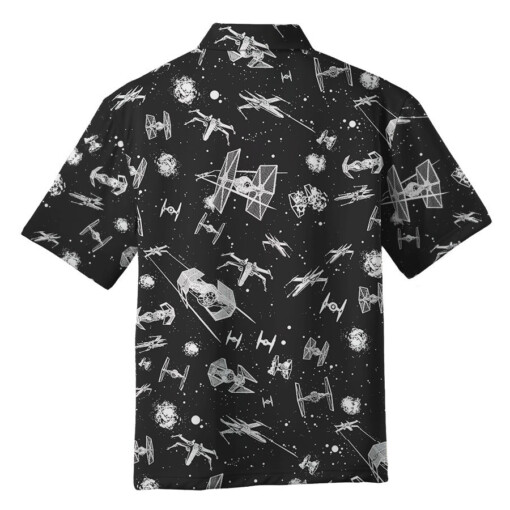 Star Wars Spacecraft Pattern - Hawaiian Shirt