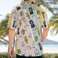 Cute Star Dogs - Hawaiian Shirt - Dream Art Europa