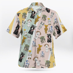 Cute Star Dogs - Hawaiian Shirt - Dream Art Europa