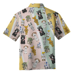 Cute Star Dogs - Hawaiian Shirt - Dream Art Europa