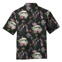 Trooper Face Flowers - Hawaiian Shirt - Dream Art Europa