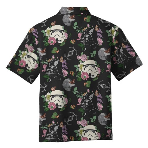 Trooper Face Flowers - Hawaiian Shirt