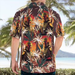 Boba Fett Palm Leaves- Hawaiian Shirt - Dream Art Europa