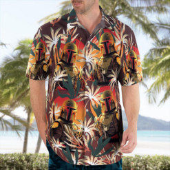 Boba Fett Palm Leaves- Hawaiian Shirt - Dream Art Europa