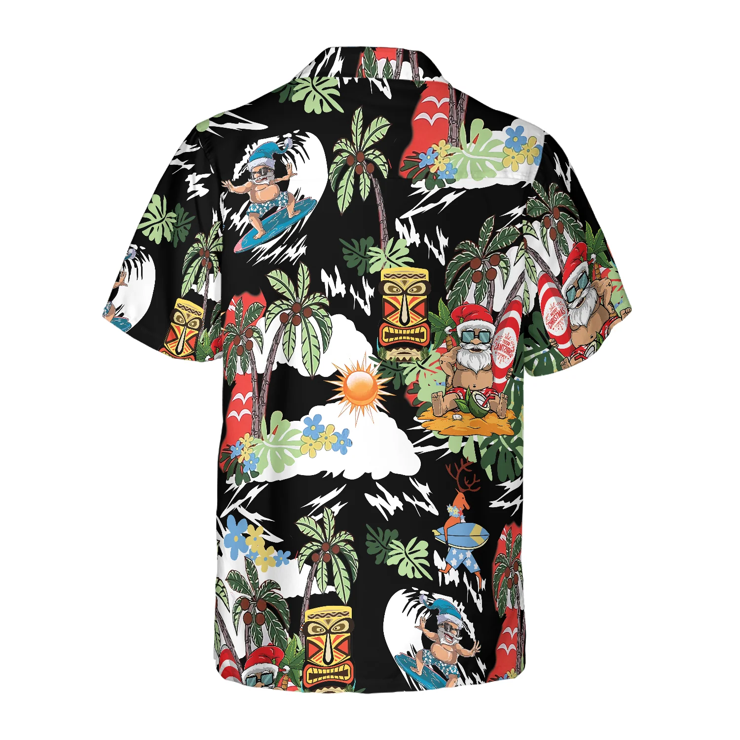 Merry Christmas Santa Claus 9 Hawaiian Shirt Aloha Shirt For Men and Women