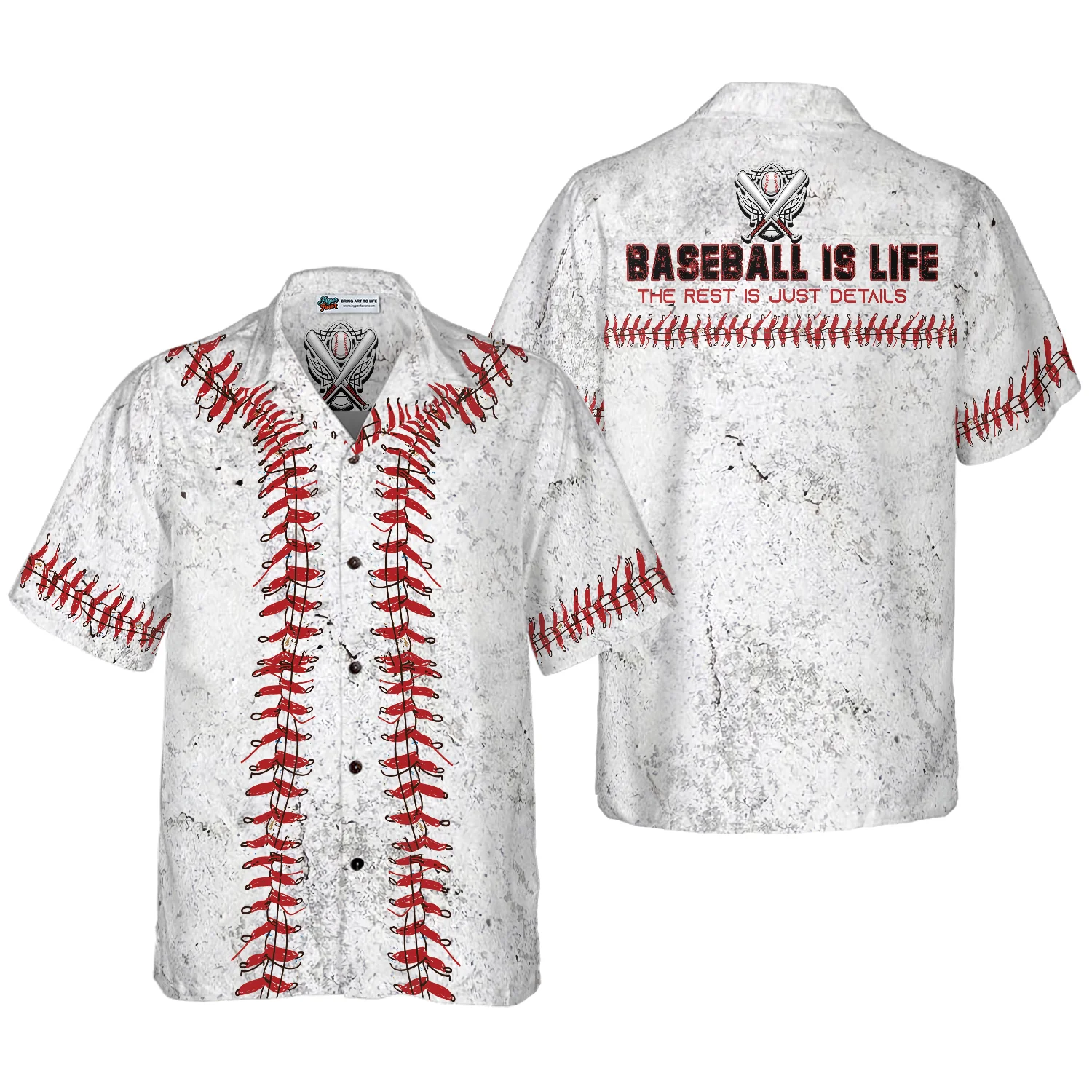 Baseball Is Life The Rest Is Just Details Baseball Hawaiian Shirt Aloha Shirt For Men and Women