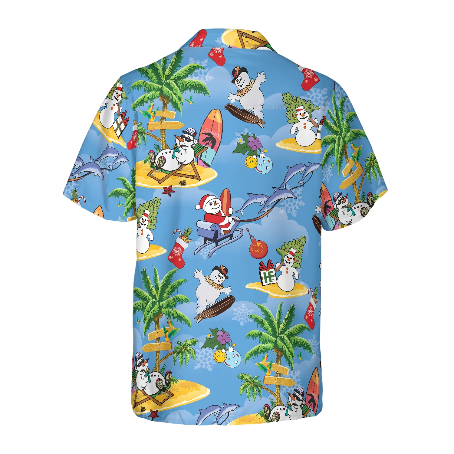 Merry Christmas Santa Claus 17 Hawaiian Shirt Aloha Shirt For Men and Women
