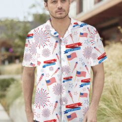 4th Of July US Pattern Hawaiian Shirt Aloha Shirt For Men and Women - Dream Art Europa