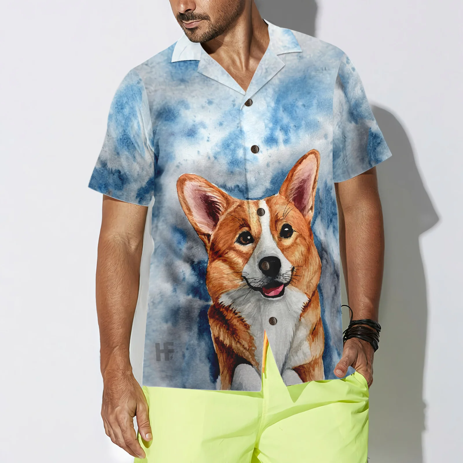 Corgi Is My Life Corgi Hawaiian Shirt Best Dog Shirt Aloha Shirt For Men and Women