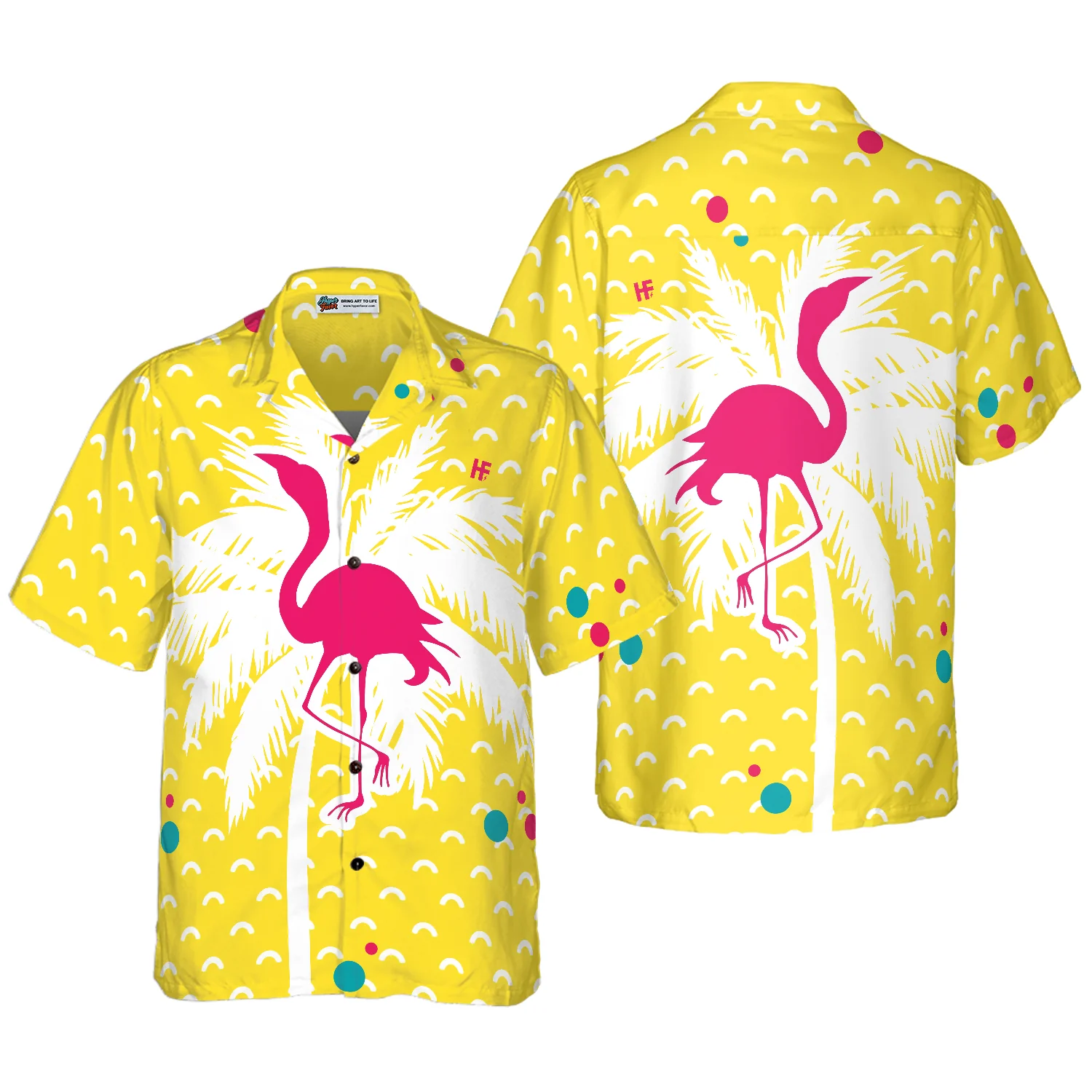 Flamingo 18 Hawaiian Shirt Aloha Shirt For Men and Women