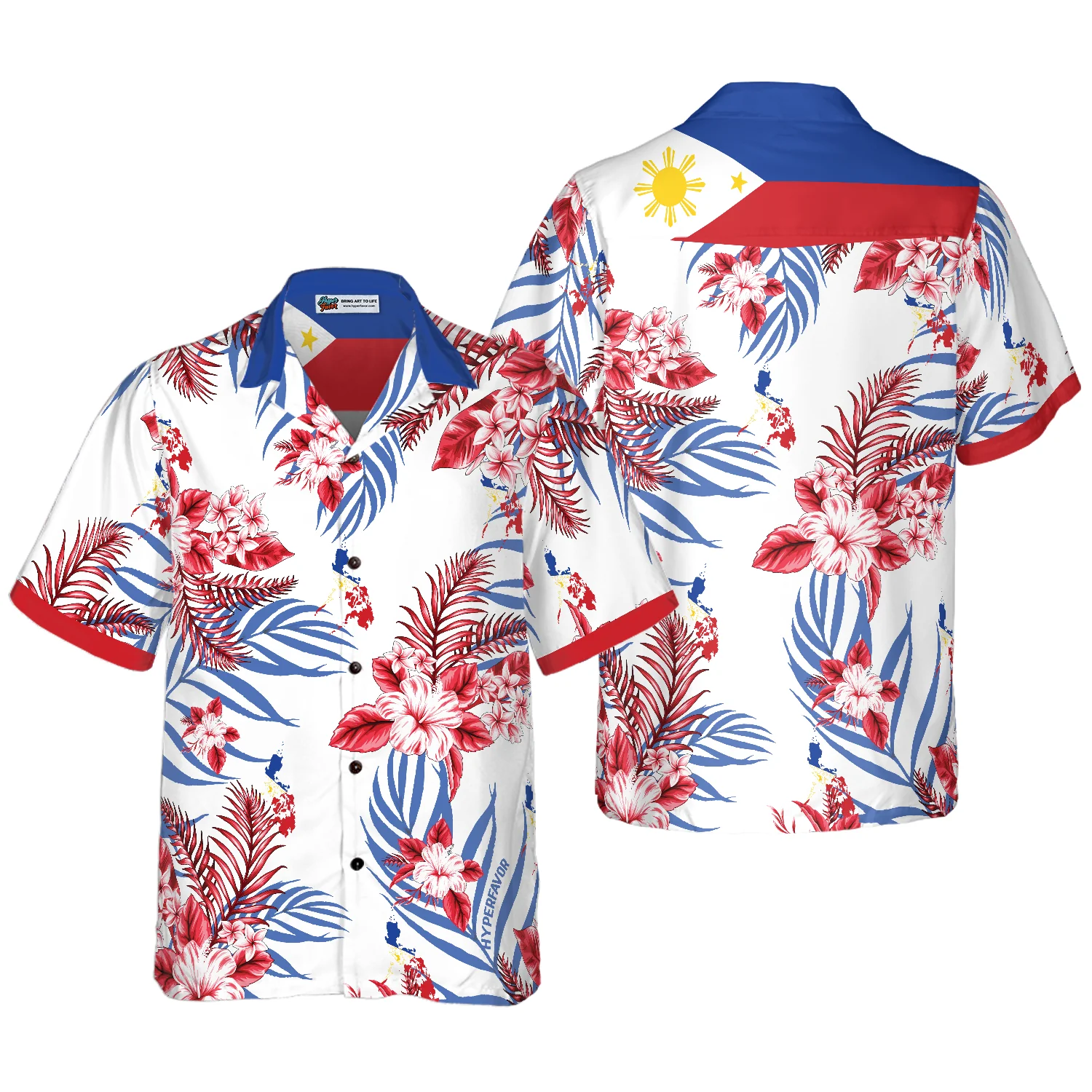 Philippines Proud Hawaiian Shirt Aloha Shirt For Men and Women