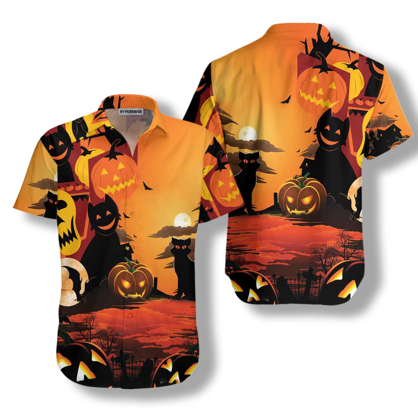 The Halloween Nightmare Halloween Hawaiian Shirt Halloween Shirt Aloha Shirt For Men and Women