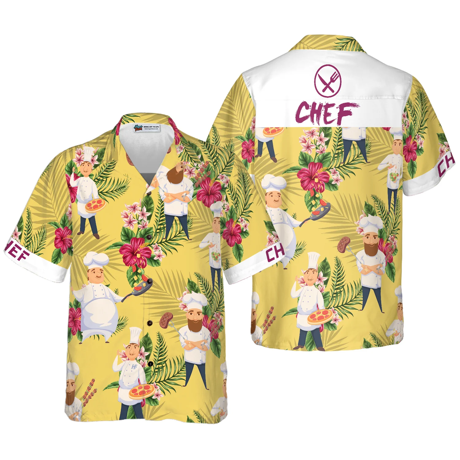 Chef Hawaiian Shirt Aloha Shirt For Men and Women