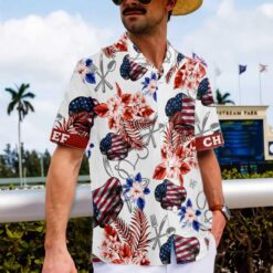 American Flag Chef Hawaiian Shirt Aloha Shirt For Men and Women - Dream Art Europa