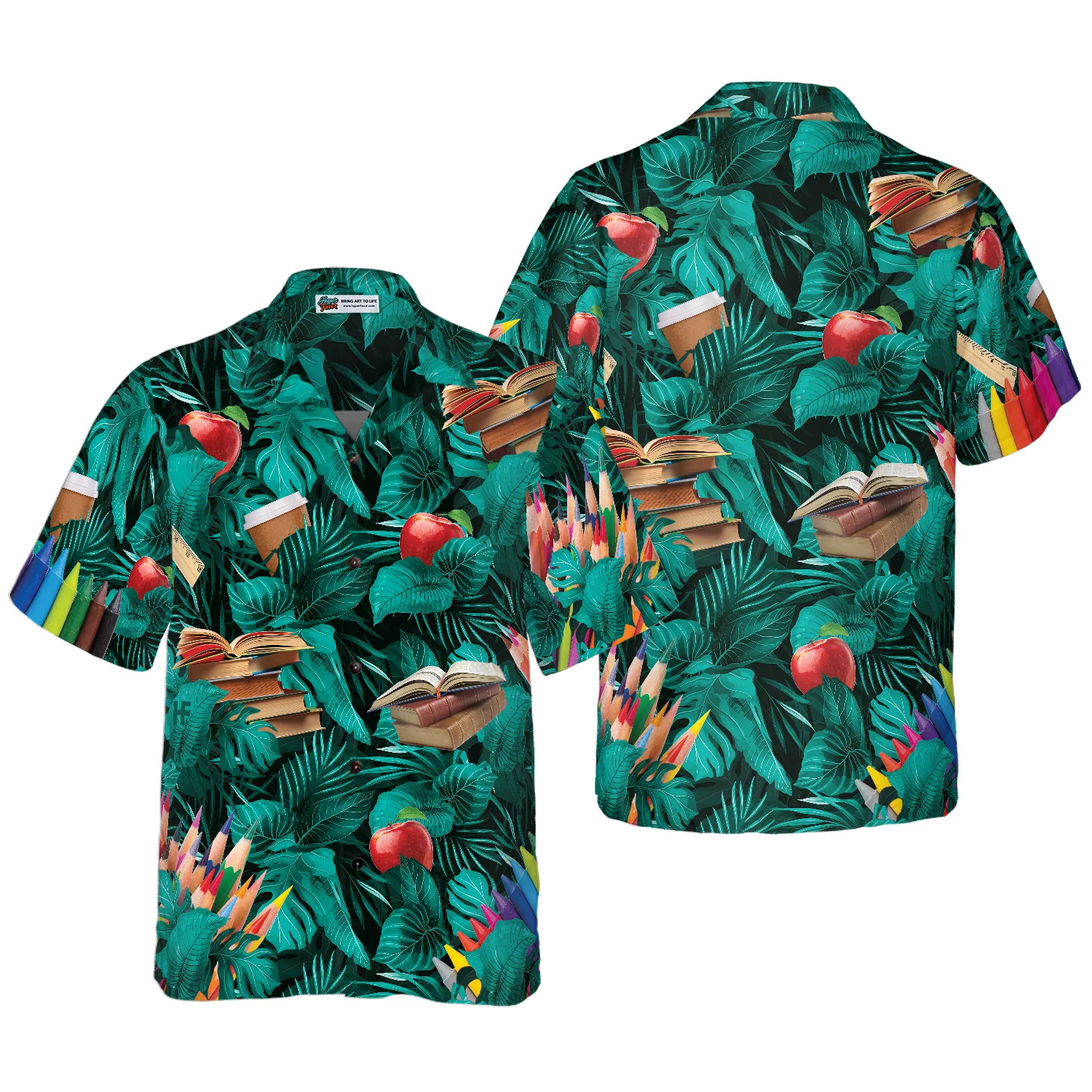 Tropical Teacher Hawaiian Shirt Teacher Shirt Best Gift For Teacher Aloha Shirt For Men and Women